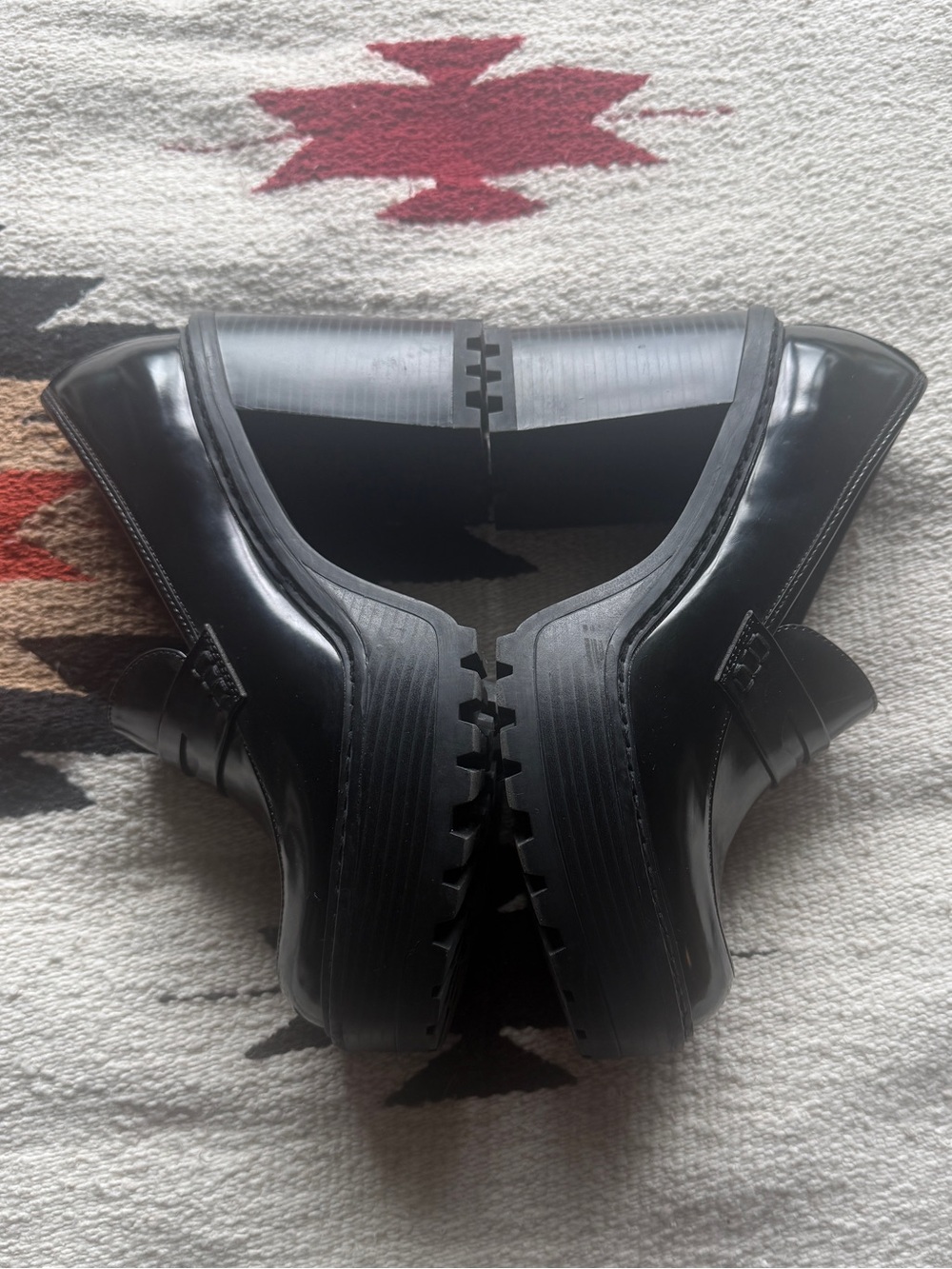 Women’s Black Heeled Loafers